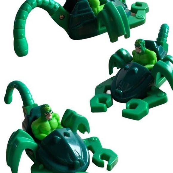 1995 Marvel Comics McDonalds Happy Meal Toy Spiderman Stingstriker Scorpion Car - Picture 2 of 7